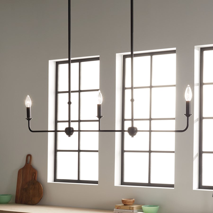 3 Light Linear Chandelier