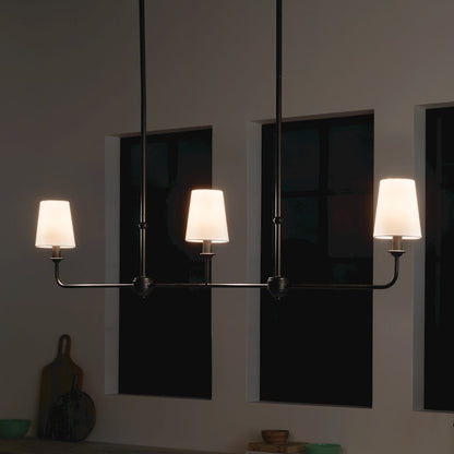 3 Light Linear Chandelier