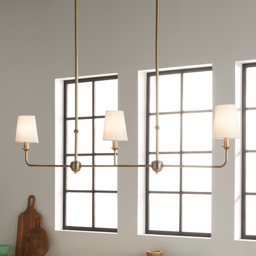 3 Light Linear Chandelier