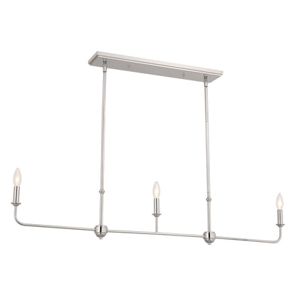 3 Light Linear Chandelier