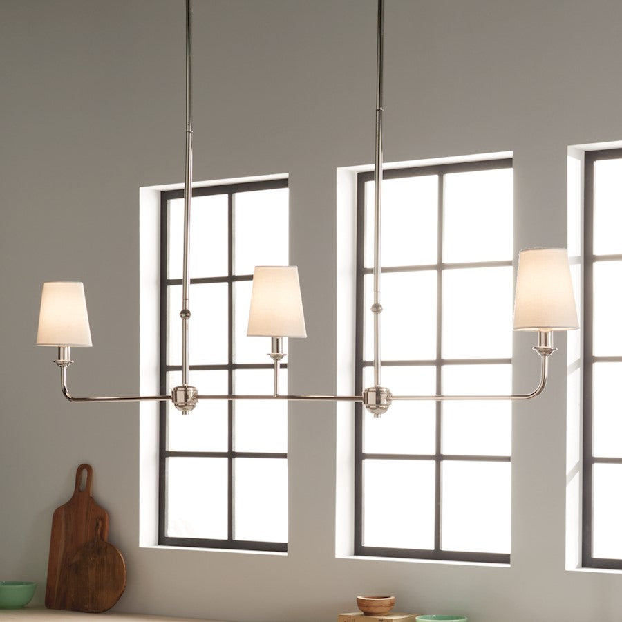 3 Light Linear Chandelier