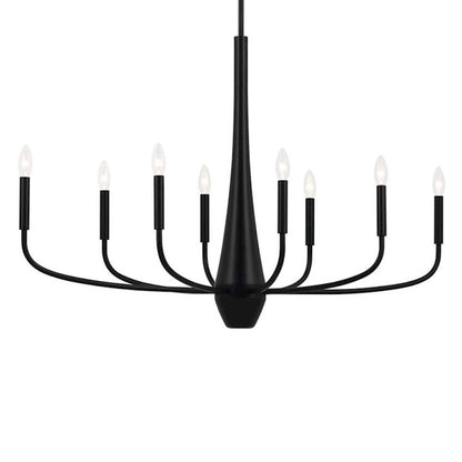 8 Light Oval Chandelier