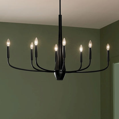 8 Light Oval Chandelier