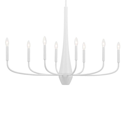 8 Light Oval Chandelier