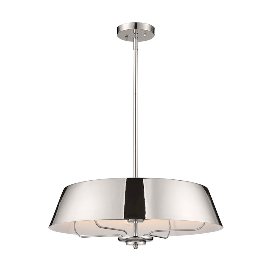 Kichler Luella 4 Light Pendant, Polished Nickel - 52543PN