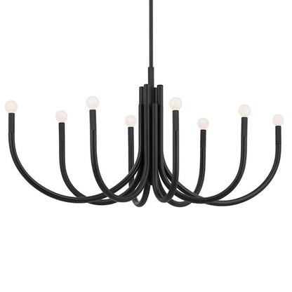 8 Light Oval Chandelier