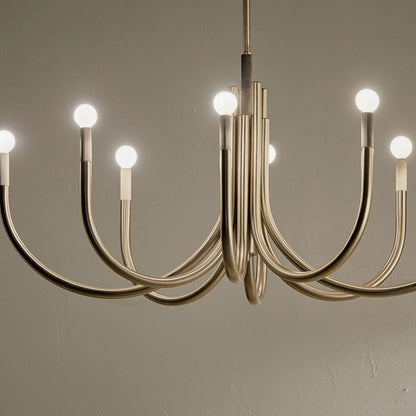 8 Light Oval Chandelier