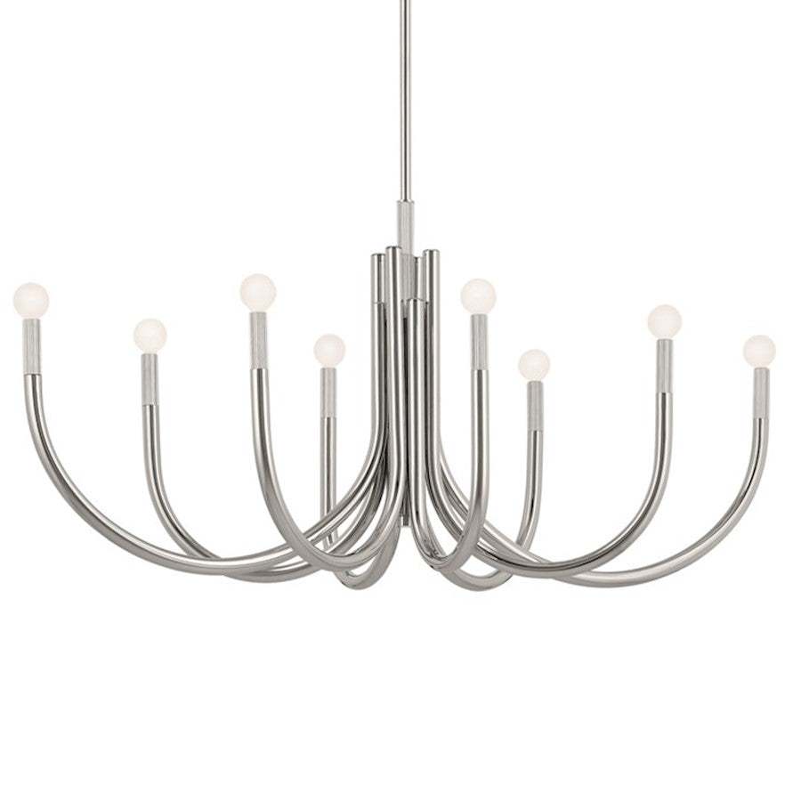 8 Light Oval Chandelier