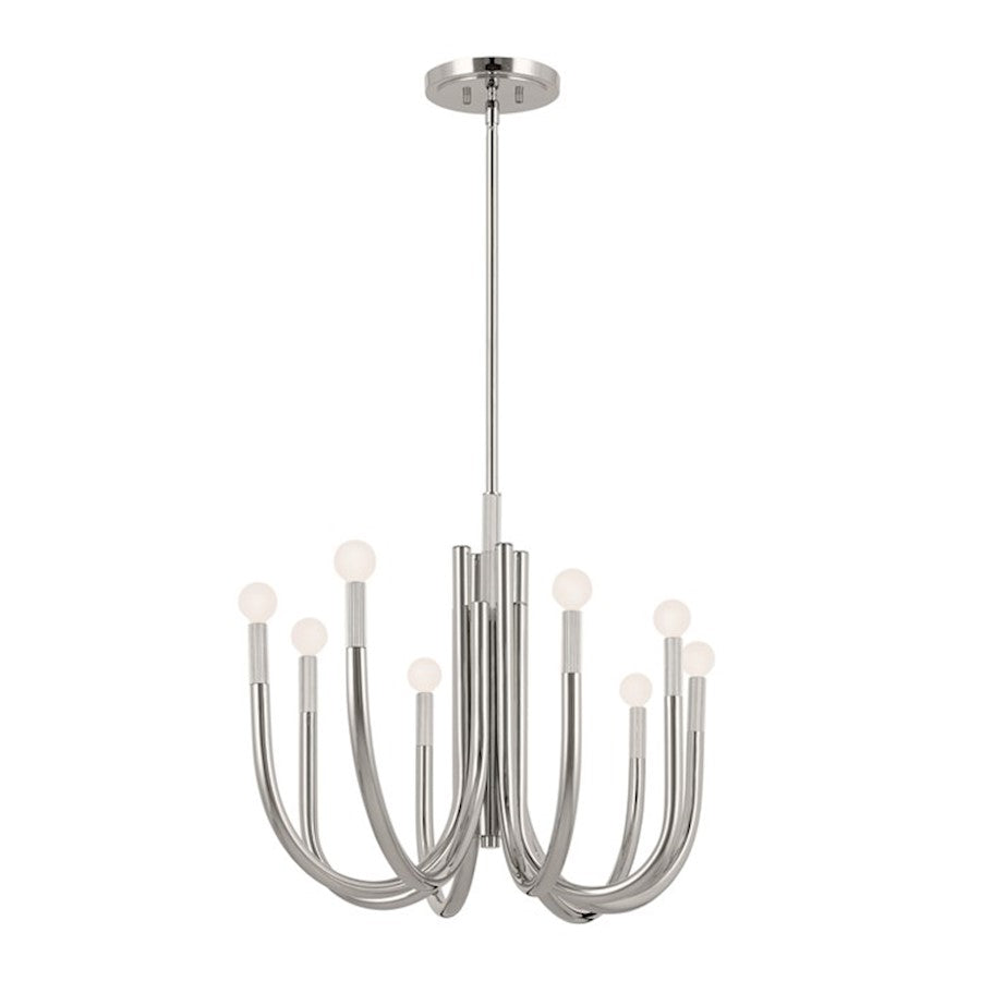 8 Light Oval Chandelier