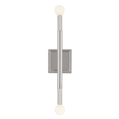 Kichler Odensa 17" 2 Light Wall Sconce, Polished Nickel - 52556PN