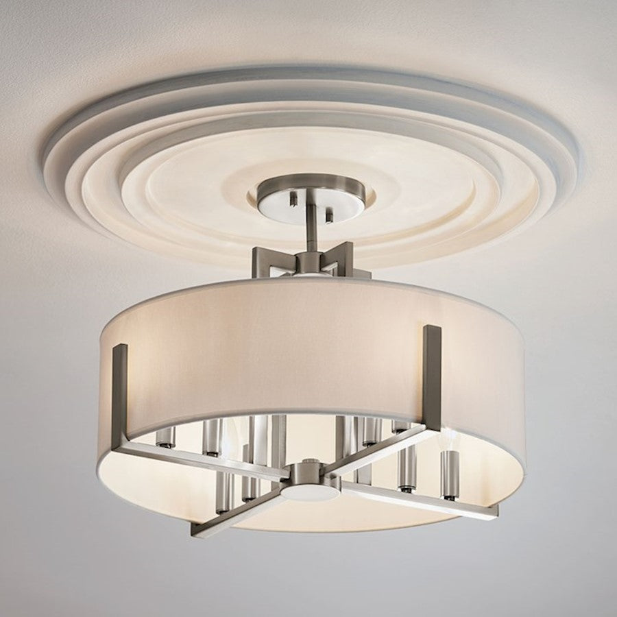 Kichler Malen 20" 8 Light Semi-Flush Mount