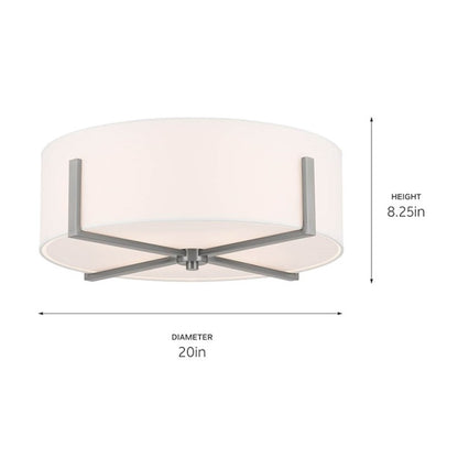 Kichler Malen Flush Mount