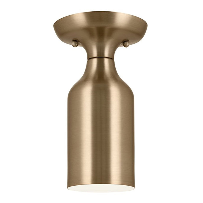 Kichler Sisu 9" 1 Light Semi Flush Mount, Champagne Bronze - 52598CPZ