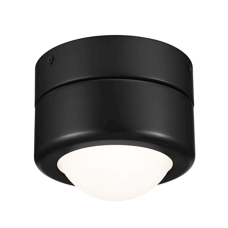 Kichler Tibbi 6" 1 Light LED Flush Mount, Black - 52600BK