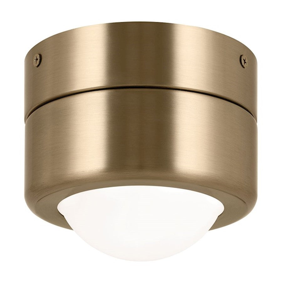 Kichler Tibbi 6" 1 Light LED Flush Mount, Champagne Bronze - 52600CPZ