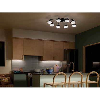 Kichler Remy 41" 8 Light LED Flush Mount