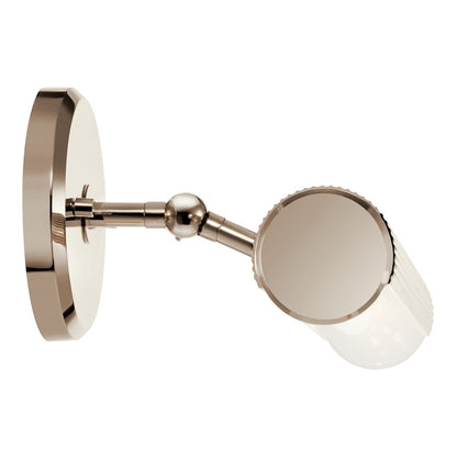 Midi 12" Picture Light, Polished Nickel