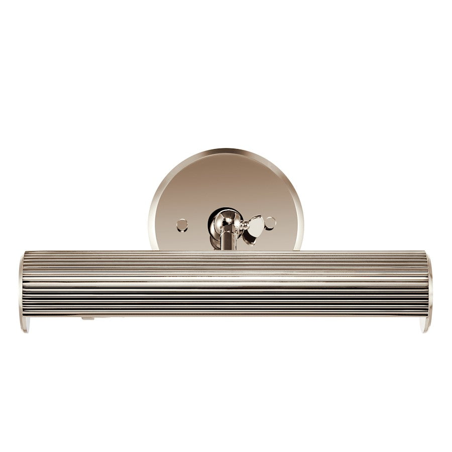 Midi 12" Picture Light, Polished Nickel