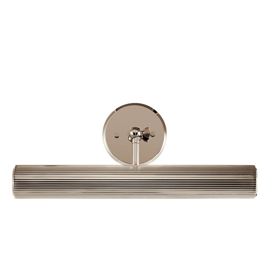 Midi 18" Picture Light, Polished Nickel