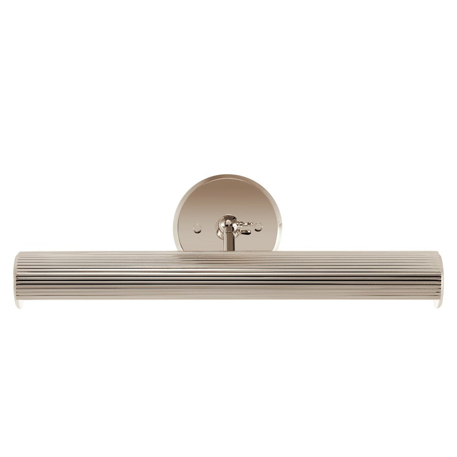 Midi 18" Picture Light, Polished Nickel