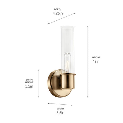 1 Light Wall Sconce