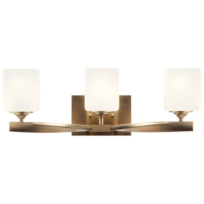 3 Light Bathroom Vanity Light, Bronze