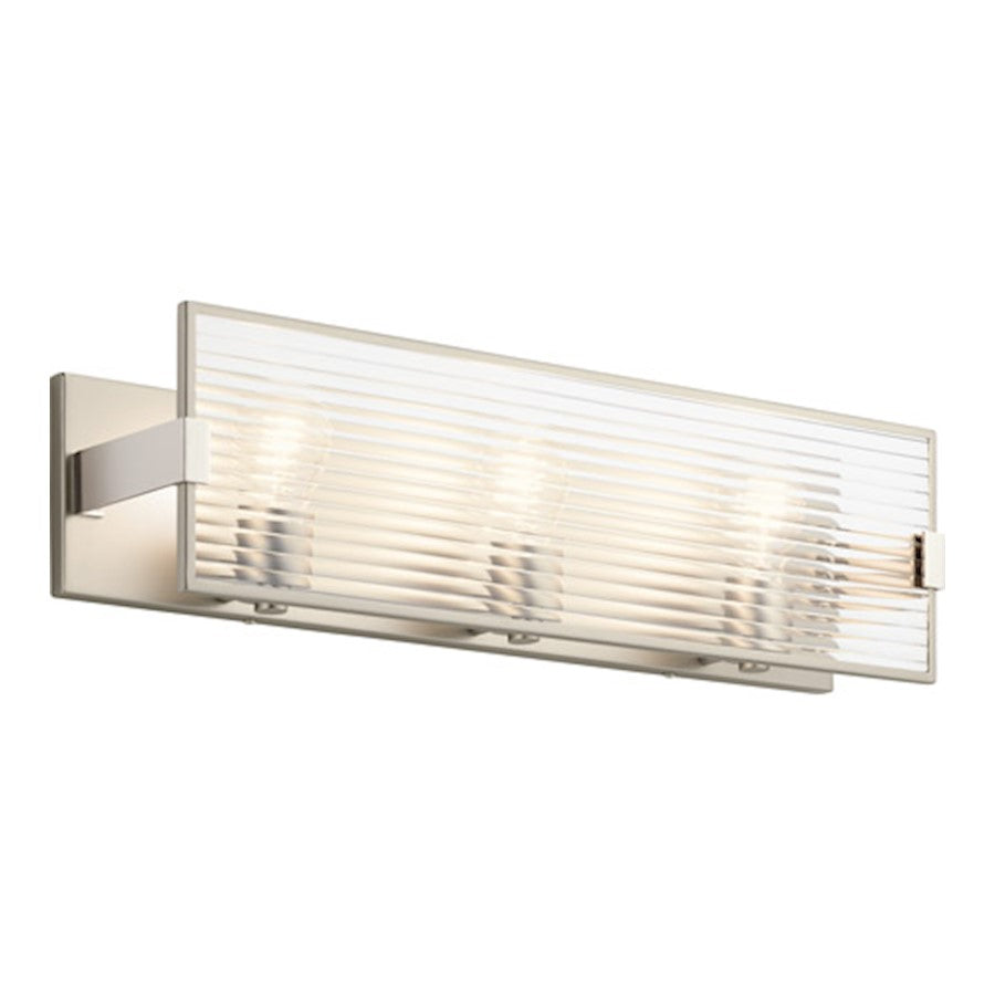 Kichler Logan 25" Linear Vanity Light, Satin Nickel - 55007SN