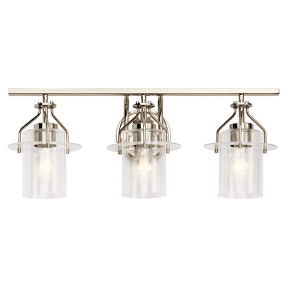 Kichler Everett 3 Light Bath, Polished Nickel - 55079PN