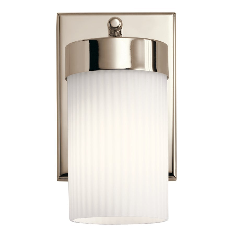 Kichler Ciona 1 Light Wall Sconce, Polished Nickel - 55110PN