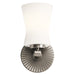 Kichler Brianne 1 Light Wall Sconce, Classic Pewter - 55115CLP