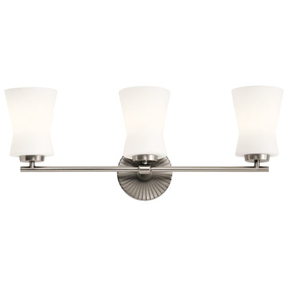 Kichler Brianne 3 Light Bath, Classic Pewter - 55117CLP