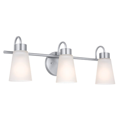 Kichler Erma 3 Light Bath Light, Brushed Nickel - 55126NI