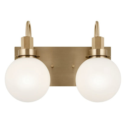 14" 2 Light Bathroom Vanity Light