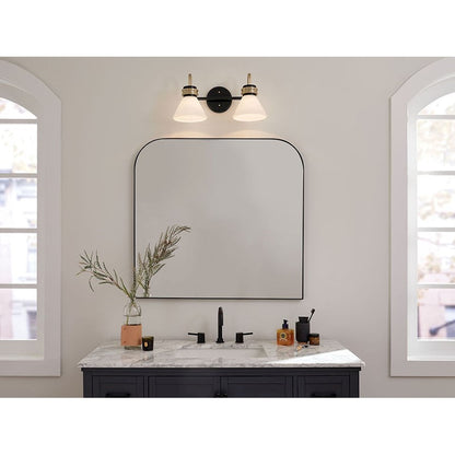 19" 2 Light Bathroom Vanity Light