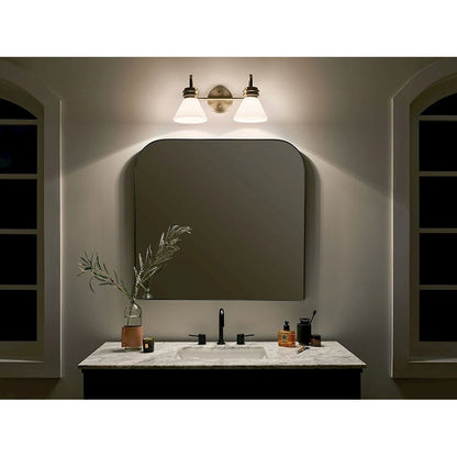 19" 2 Light Bathroom Vanity Light