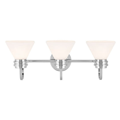 26" 3 Light Bathroom Vanity Light