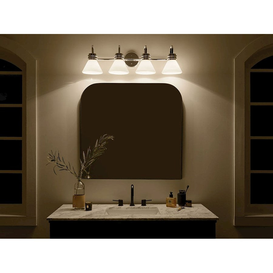 34" 4 Light Bathroom Vanity Light