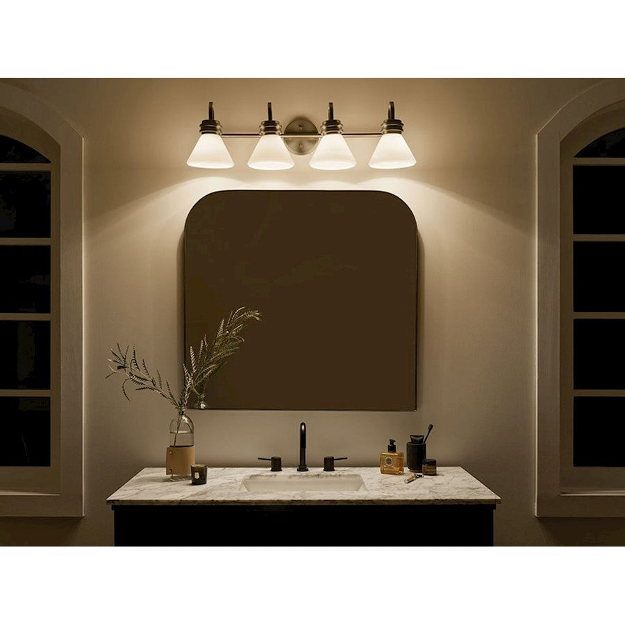 34" 4 Light Bathroom Vanity Light