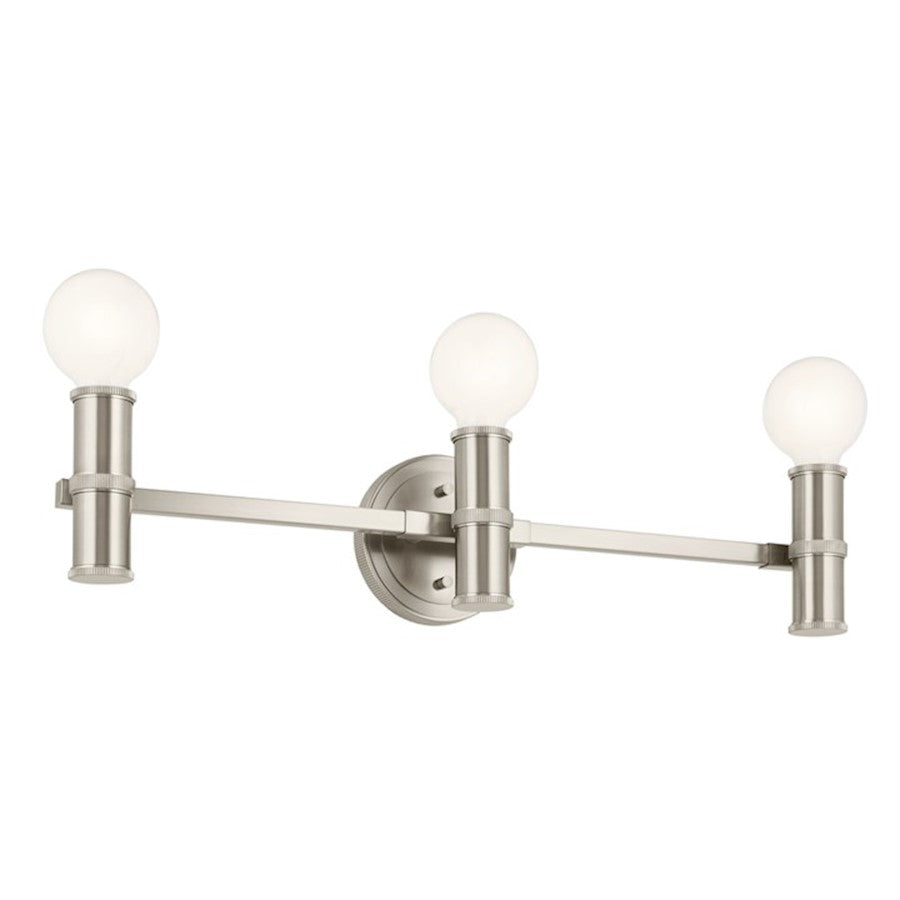 Kichler Torche 24" 3 Light Vanity, Brushed Nickel - 55157NI