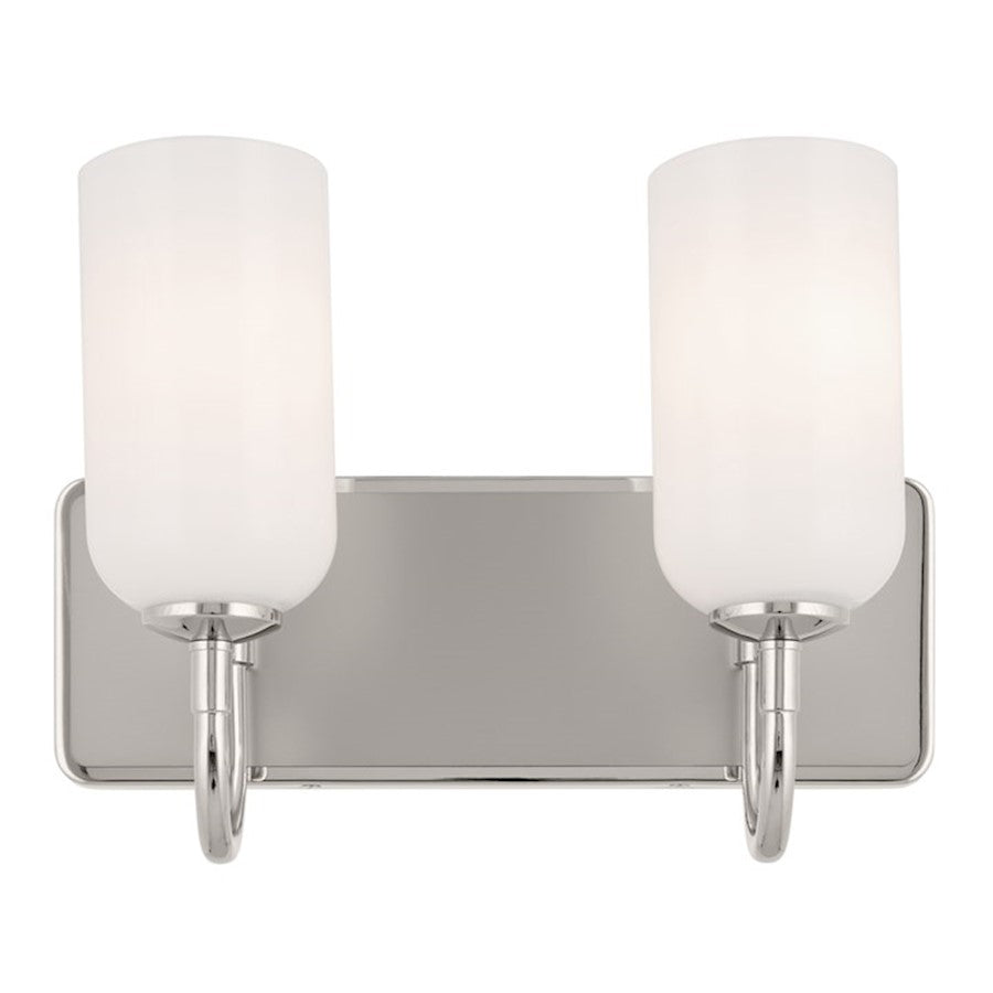 14" 2 Light Bathroom Vanity Light