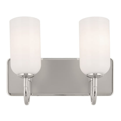 14" 2 Light Bathroom Vanity Light