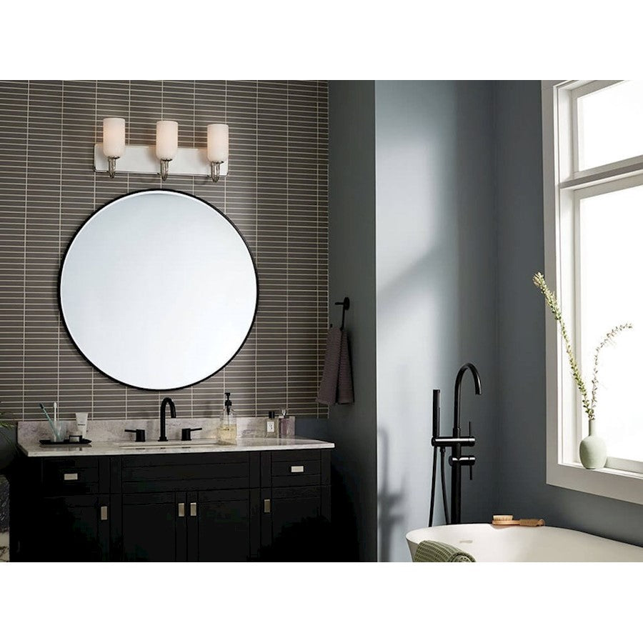 24" 3 Light Bathroom Vanity Light