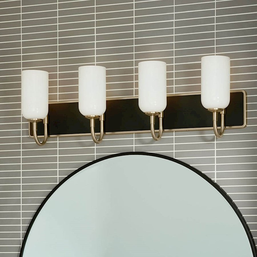 32" 4 Light Bathroom Vanity Light