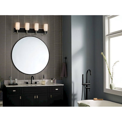 32" 4 Light Bathroom Vanity Light