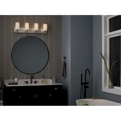 32" 4 Light Bathroom Vanity Light