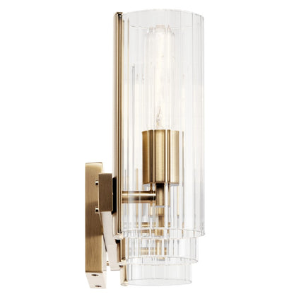 22.75" 3 Light Bathroom Vanity Light, Bronze