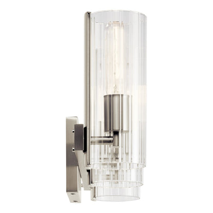 22.75" 3 Light Bathroom Vanity Light, Brushed Nickel