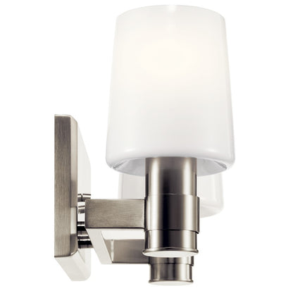 15" 2 Light Bathroom Vanity Light, Brushed Nickel