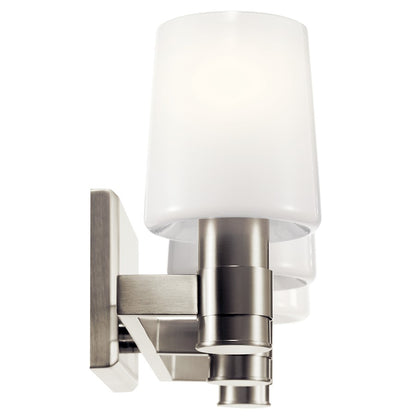 24" 3 Light Bathroom Vanity Light, Brushed Nickel