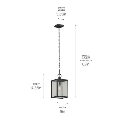 1 Light Outdoor Pendant